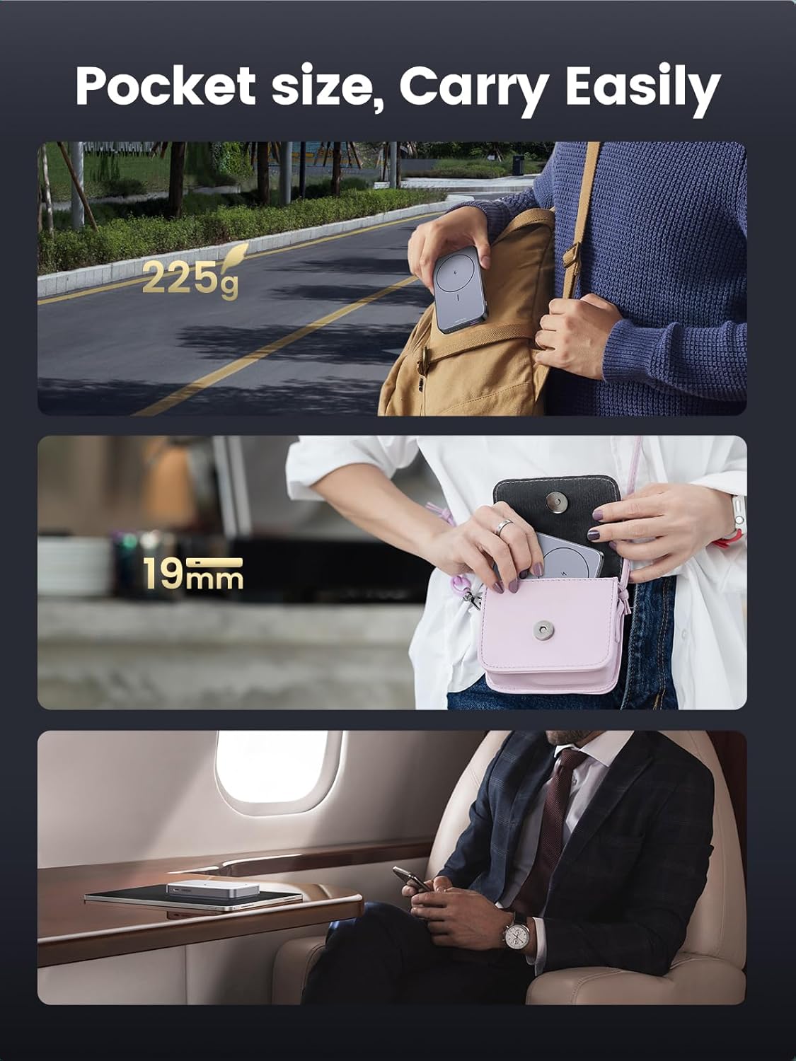  UGREEN 10000mAh Magnetic Power Bank